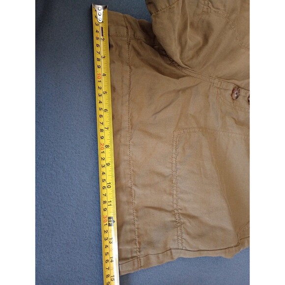 LOFT Cotton/ Linen Shorts Size 14 - Picture 7 of 8